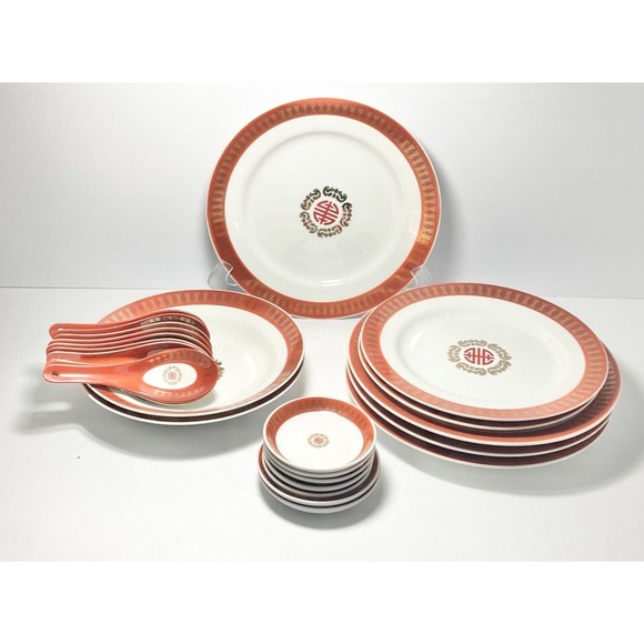 Datang Tatung 25-Piece Porcelain Dinnerware Set - Picture 3 of 5